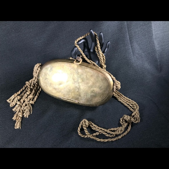 Vintage RARE Rafael Sanchez Metal Purse - Picture 3 of 7